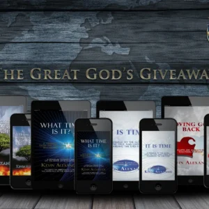 Seven books from The Great God's Giveaway.