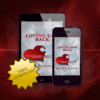 Loving God Back book cover on phone and tablet.
